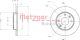 METZGER Bremsscheibe 6110037