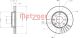 METZGER Bremsscheibe 6110038