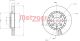 METZGER Bremsscheibe 6110062