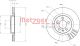 METZGER Bremsscheibe 6110068