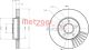METZGER Bremsscheibe 6110070