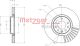 METZGER Bremsscheibe 6110103