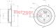 METZGER Bremsscheibe 6110105