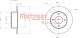 METZGER Bremsscheibe 6110106