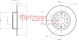 METZGER Bremsscheibe 6110108