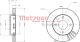 METZGER Bremsscheibe 6110111