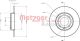 METZGER Bremsscheibe 6110137