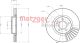 METZGER Bremsscheibe 6110162