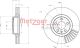 METZGER Bremsscheibe 6110195