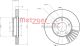 METZGER Bremsscheibe 6110213