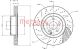 METZGER Bremsscheibe 6110233