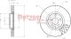 METZGER Bremsscheibe 6110239
