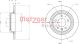METZGER Bremsscheibe 6110247