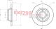 METZGER Bremsscheibe 6110262