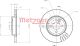 METZGER Bremsscheibe 6110263