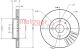 METZGER Bremsscheibe 6110270