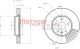 METZGER Bremsscheibe 6110279