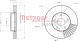 METZGER Bremsscheibe 6110282