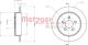 METZGER Bremsscheibe 6110333