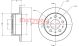 METZGER Bremsscheibe 6110338