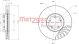 METZGER Bremsscheibe 6110342