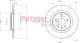 METZGER Bremsscheibe 6110352