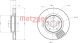 METZGER Bremsscheibe 6110355