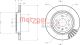 METZGER Bremsscheibe 6110362