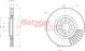 METZGER Bremsscheibe 6110387
