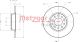 METZGER Bremsscheibe 6110413
