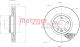METZGER Bremsscheibe 6110436