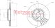 METZGER Bremsscheibe 6110478