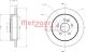 METZGER Bremsscheibe 6110491