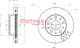 METZGER Bremsscheibe 6110497
