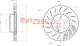 METZGER Bremsscheibe 6110501