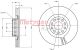 METZGER Bremsscheibe 6110557