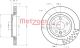 METZGER Bremsscheibe 6110590