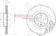 METZGER Bremsscheibe 6110613