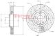 METZGER Bremsscheibe 6110629