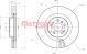 METZGER Bremsscheibe 6110635