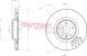 METZGER Bremsscheibe 6110659