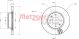METZGER Bremsscheibe 6110666