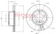 METZGER Bremsscheibe 6110689