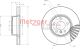 METZGER Bremsscheibe 6110718