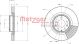 METZGER Bremsscheibe 6110737