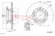 METZGER Bremsscheibe 6110878