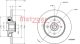 METZGER Bremsscheibe 6110944