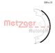 METZGER Bremsbackensatz, Feststellbremse MG 127
