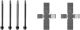 TEXTAR Zubehörsatz, Scheibenbremsbelag 82046000
