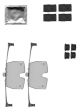 TEXTAR Zubehörsatz, Bremssattel 82517700